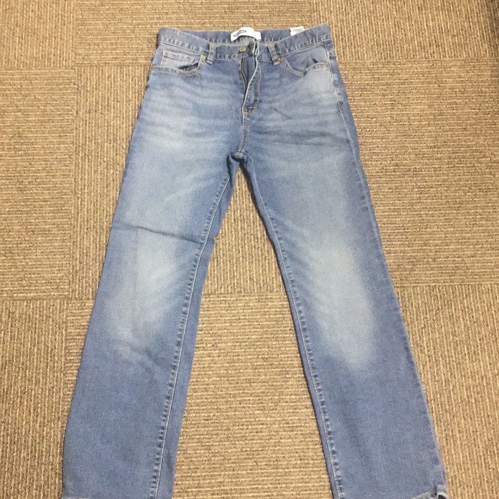 2 pair Boys straight leg denim jeans gently used